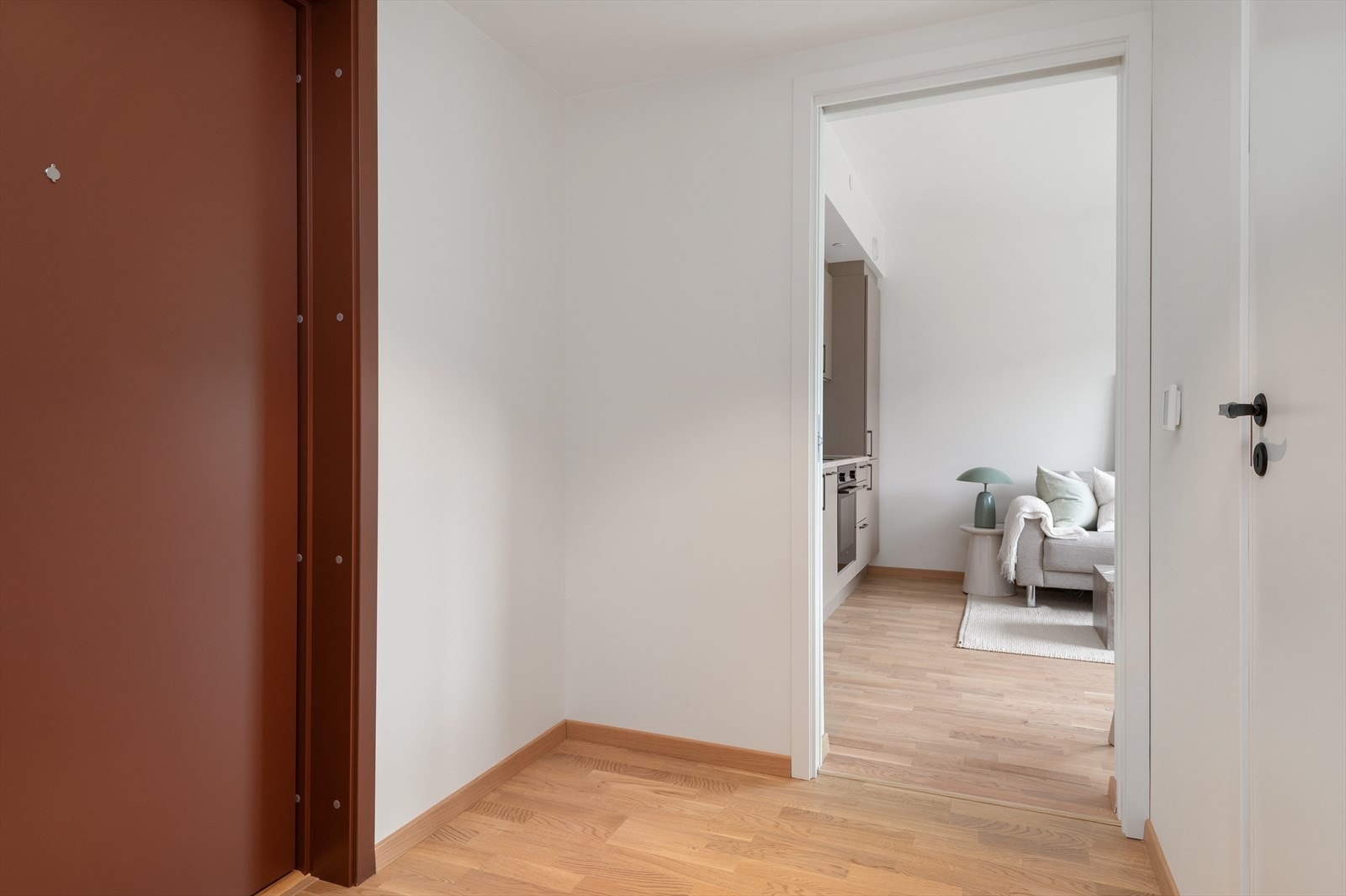 Gangen er på ca 4m² Galleribilde