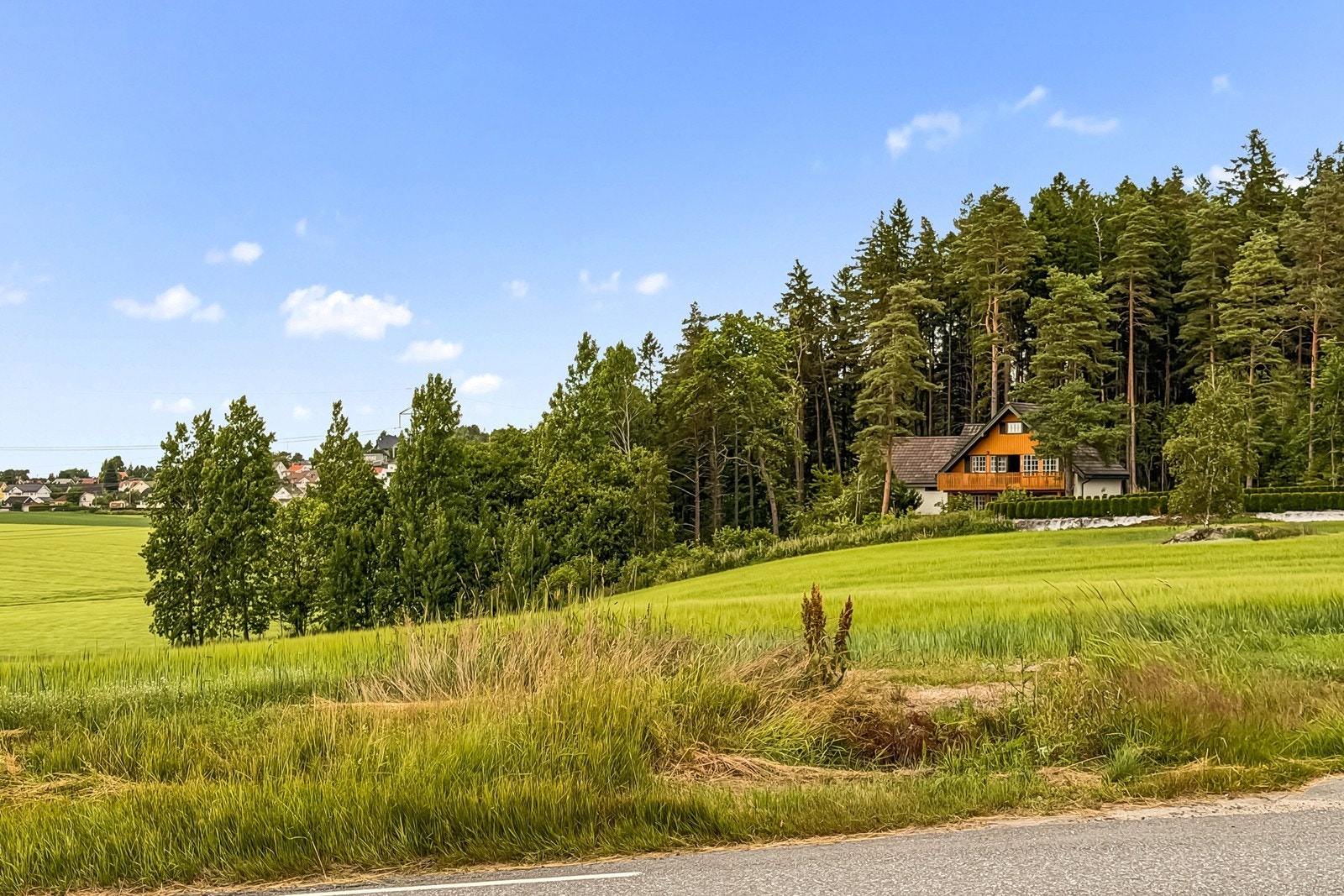 En landlig og familievennlig beliggenhet med naturen rett utenfor døren. Galleribilde