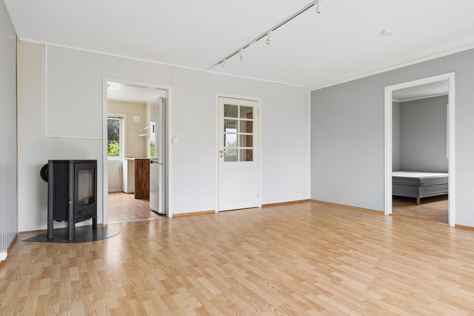 En fleksibel planløsning gir flere møbleringsmuligheter i stuen. Galleribilde