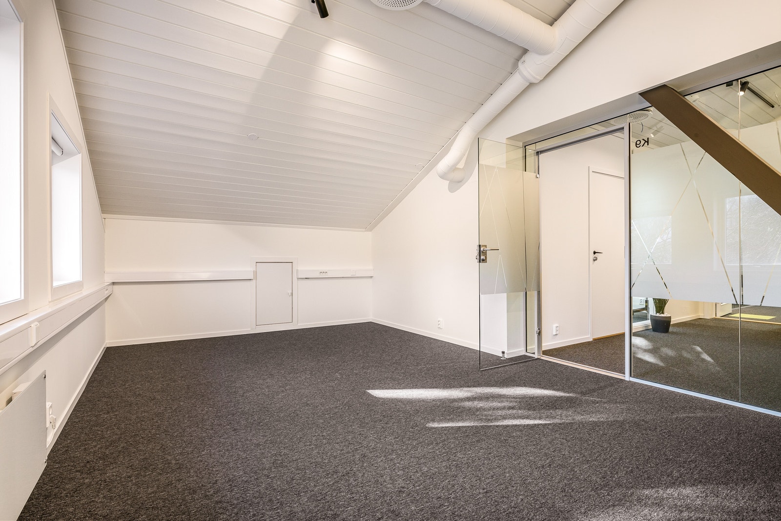 Kontor som kan leies i kontorfellesskap Galleribilde