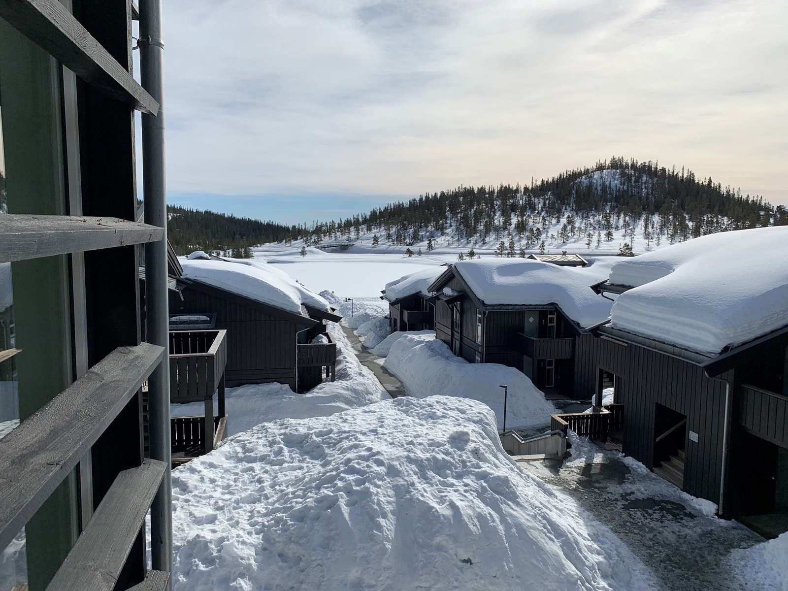 Deler av utsikten Galleribilde