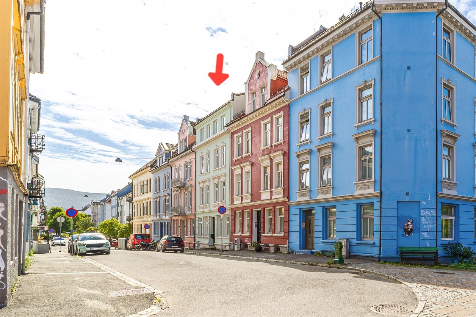 Leiligheten har en fantastisk beliggenhet i et attraktivt, og rolig boligområde på Møhlenpris med gangavstand til Bergen sentrum Galleribilde