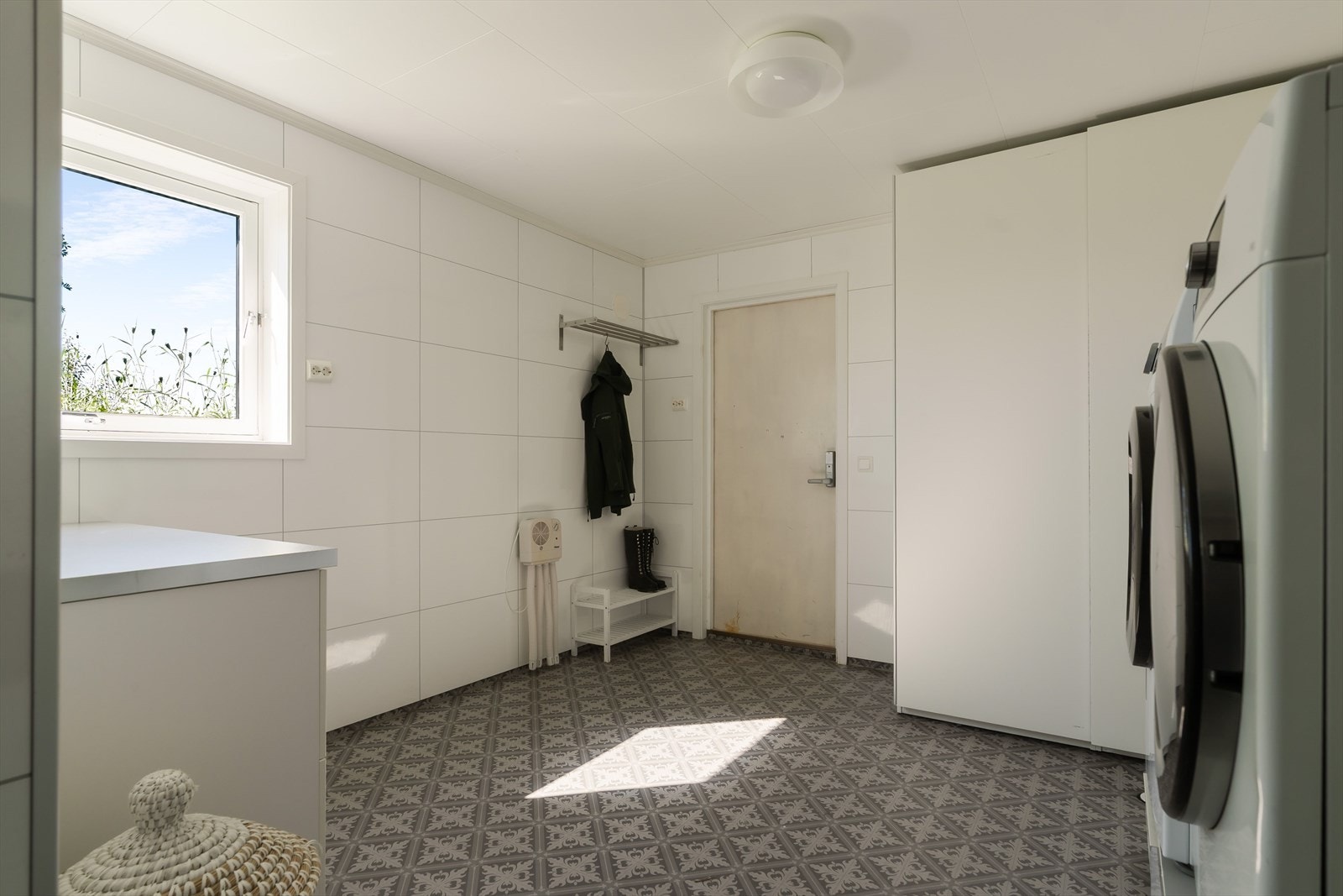 Stort og praktisk vaskerom på 18,5 m². Galleribilde