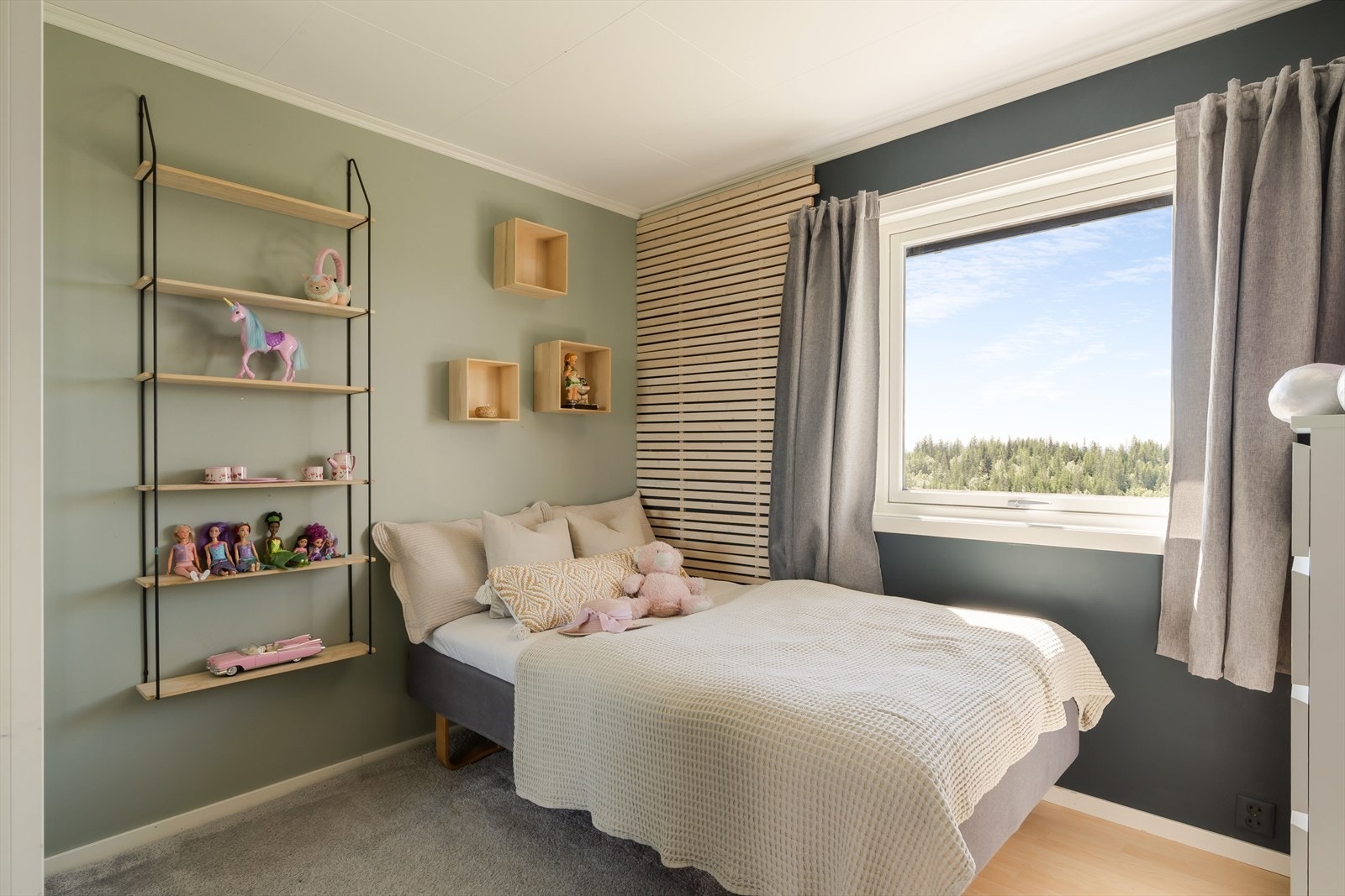 Soverom på 9 m² med gode møbleringsmuligheter. Galleribilde