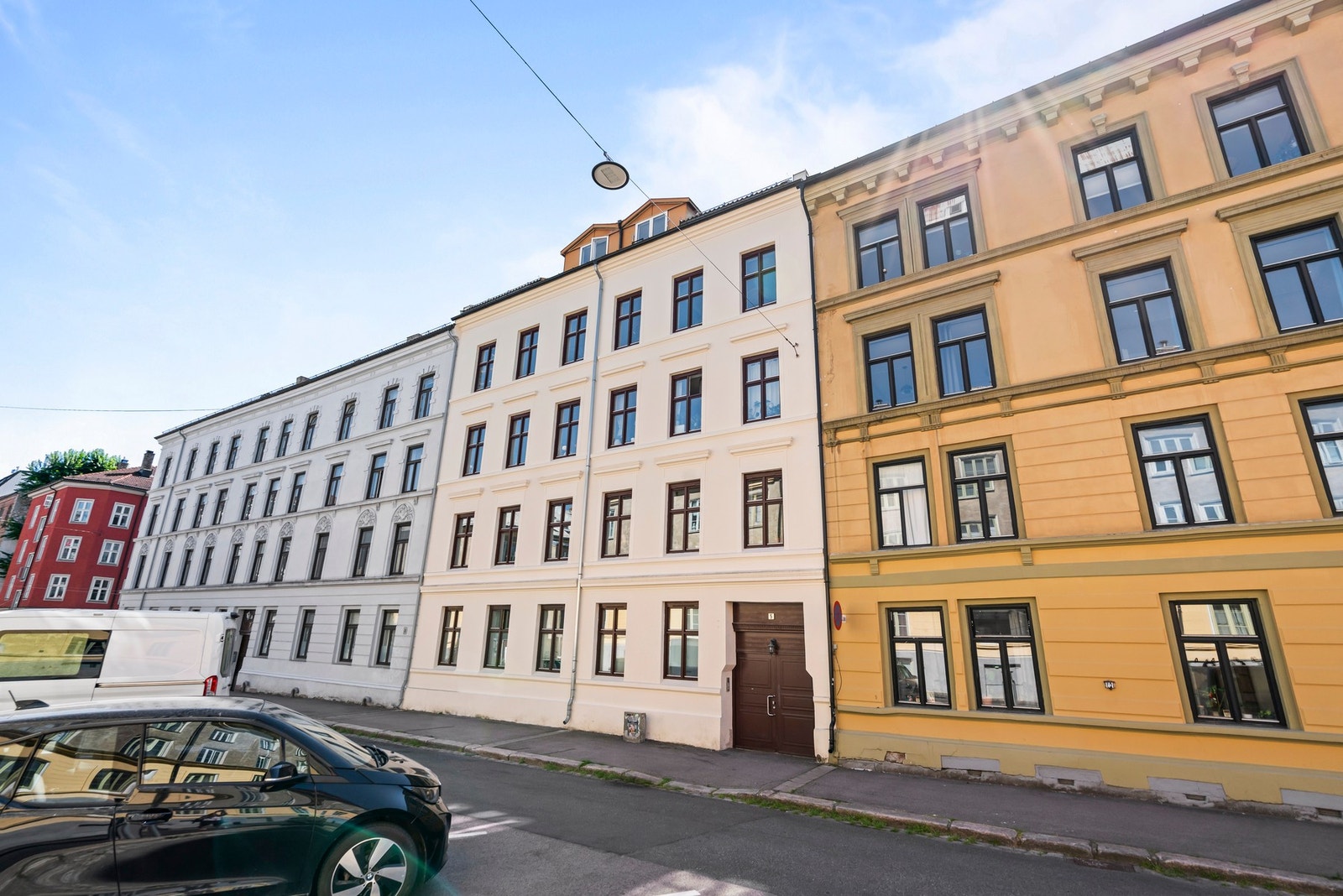 Byggets fasade. Galleribilde