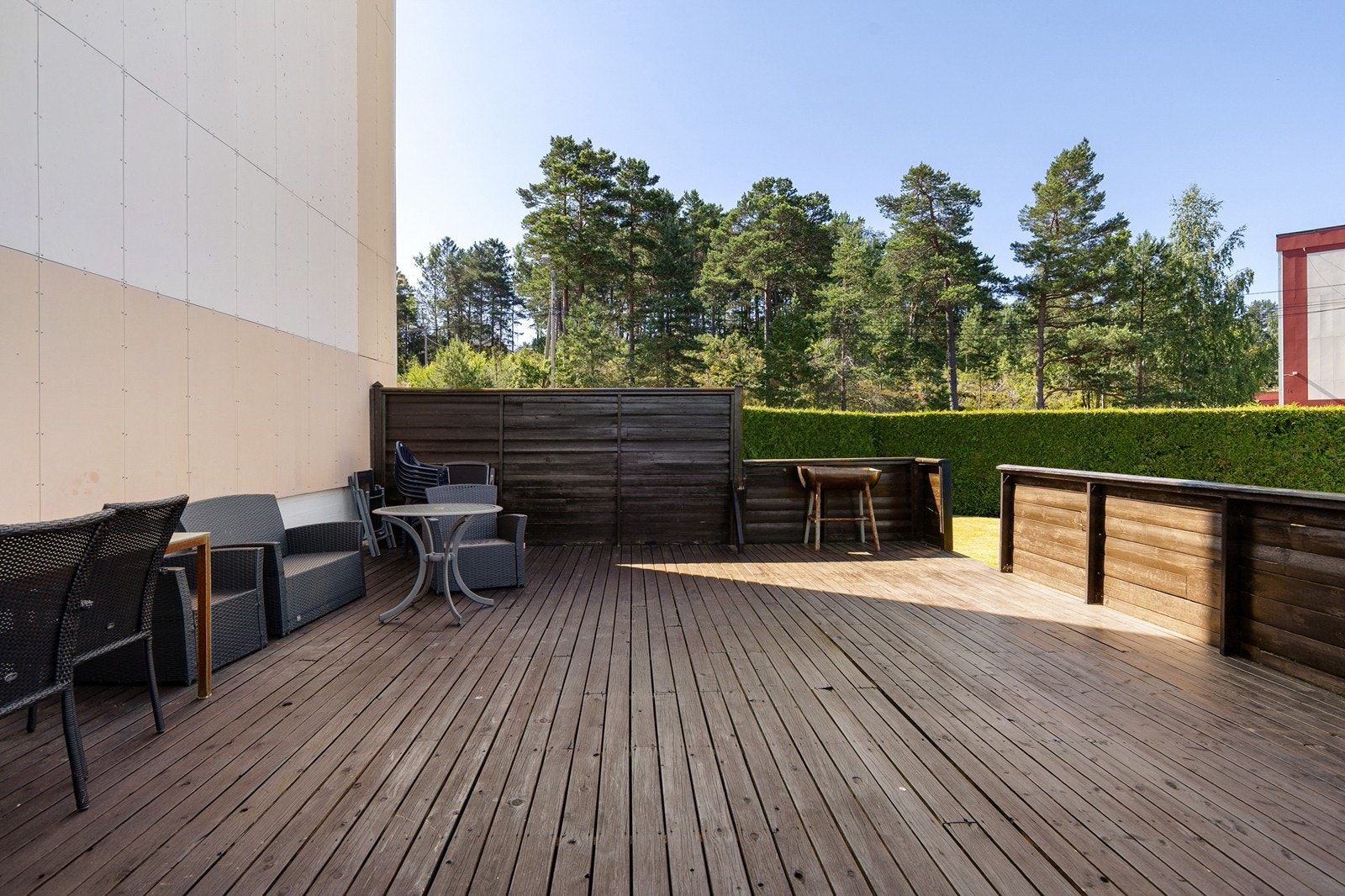 Felles veranda / platting. Galleribilde