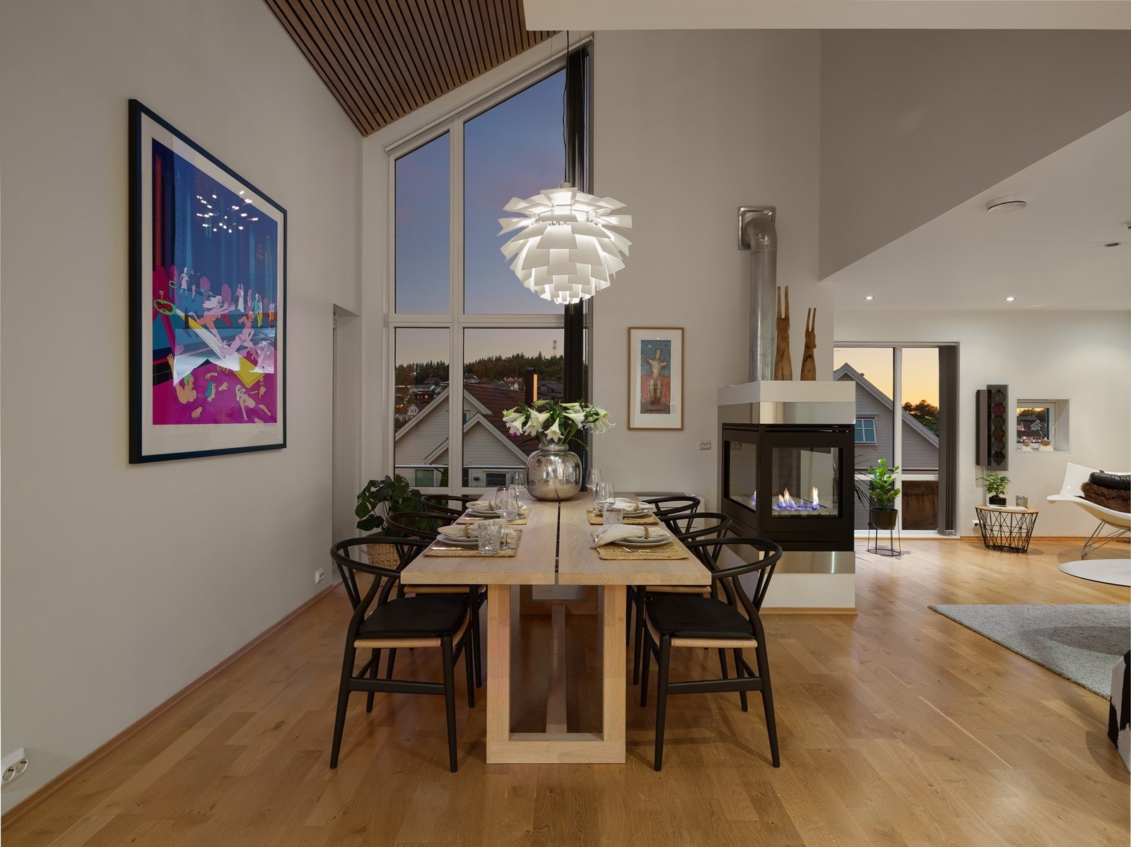 Kveldsstemning Galleribilde