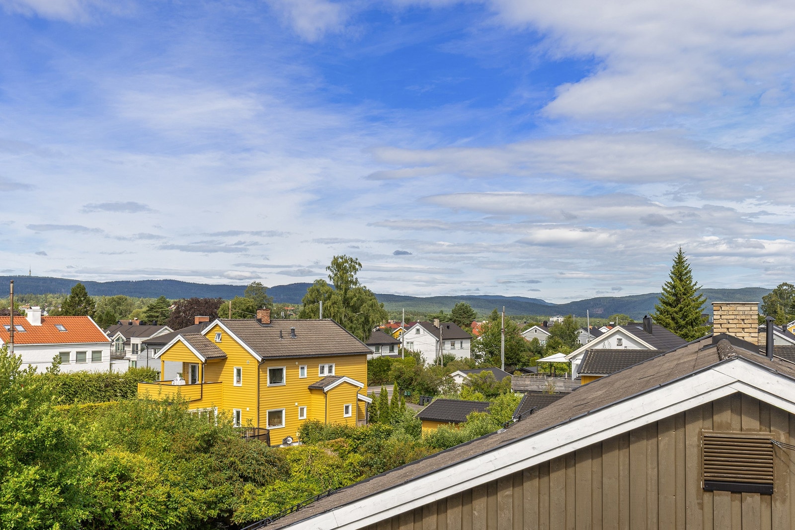 Utsikt fra loft Galleribilde