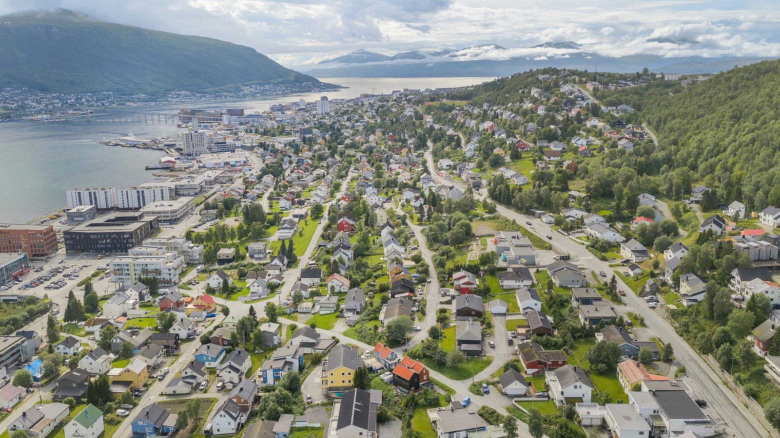 Oversiktsbilde over nærområdet Galleribilde