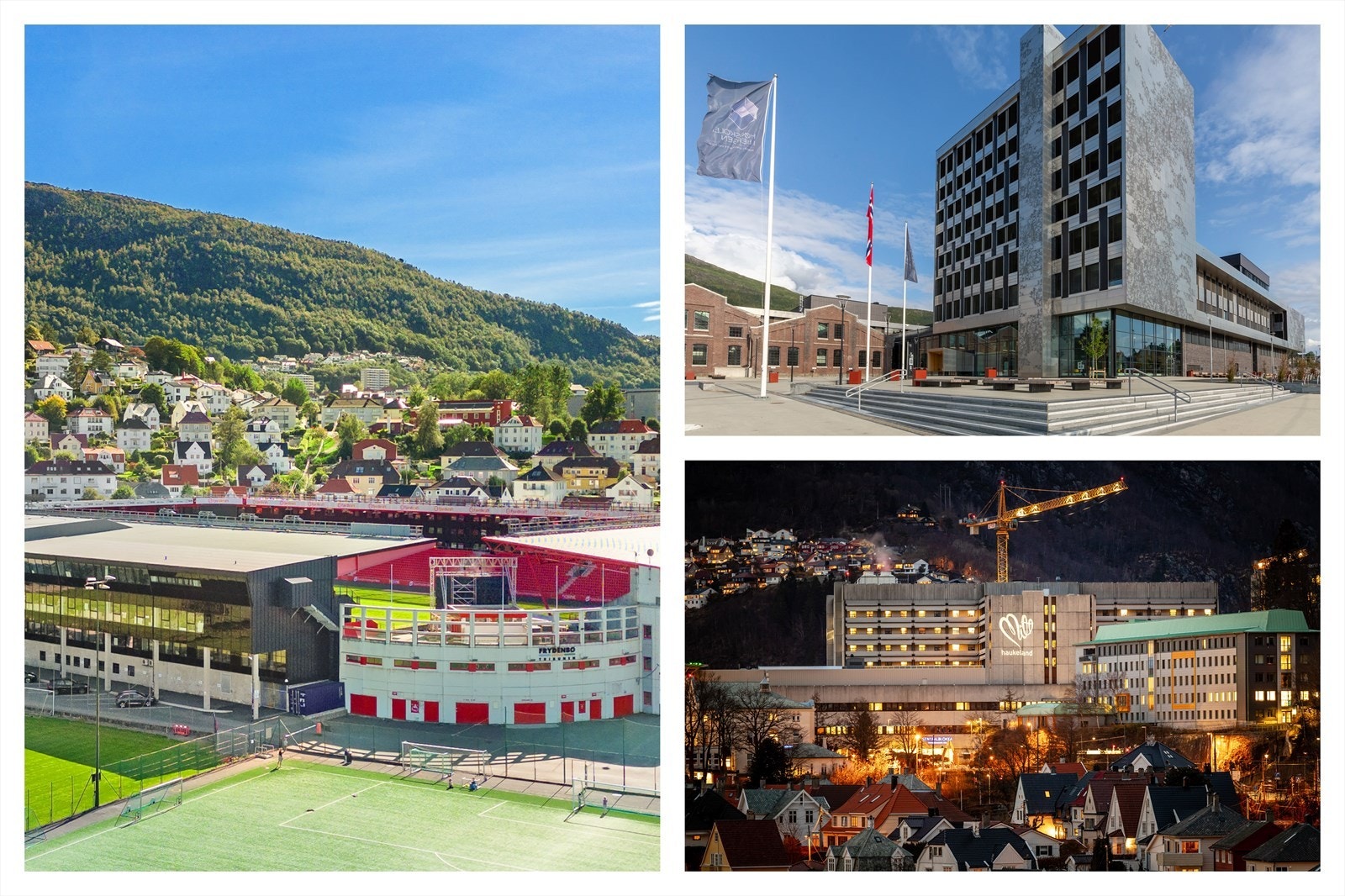 Nærhet til Brann Stadion, Haukeland og HVL Galleribilde