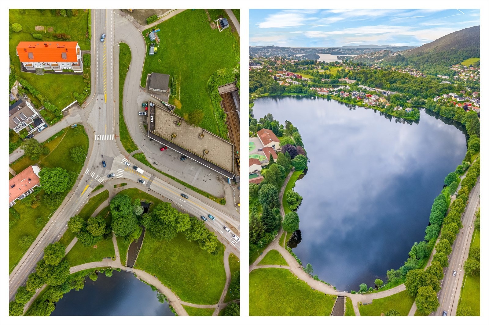 Kort vei til Tveitevannet med idyllisk tursti rundt Galleribilde