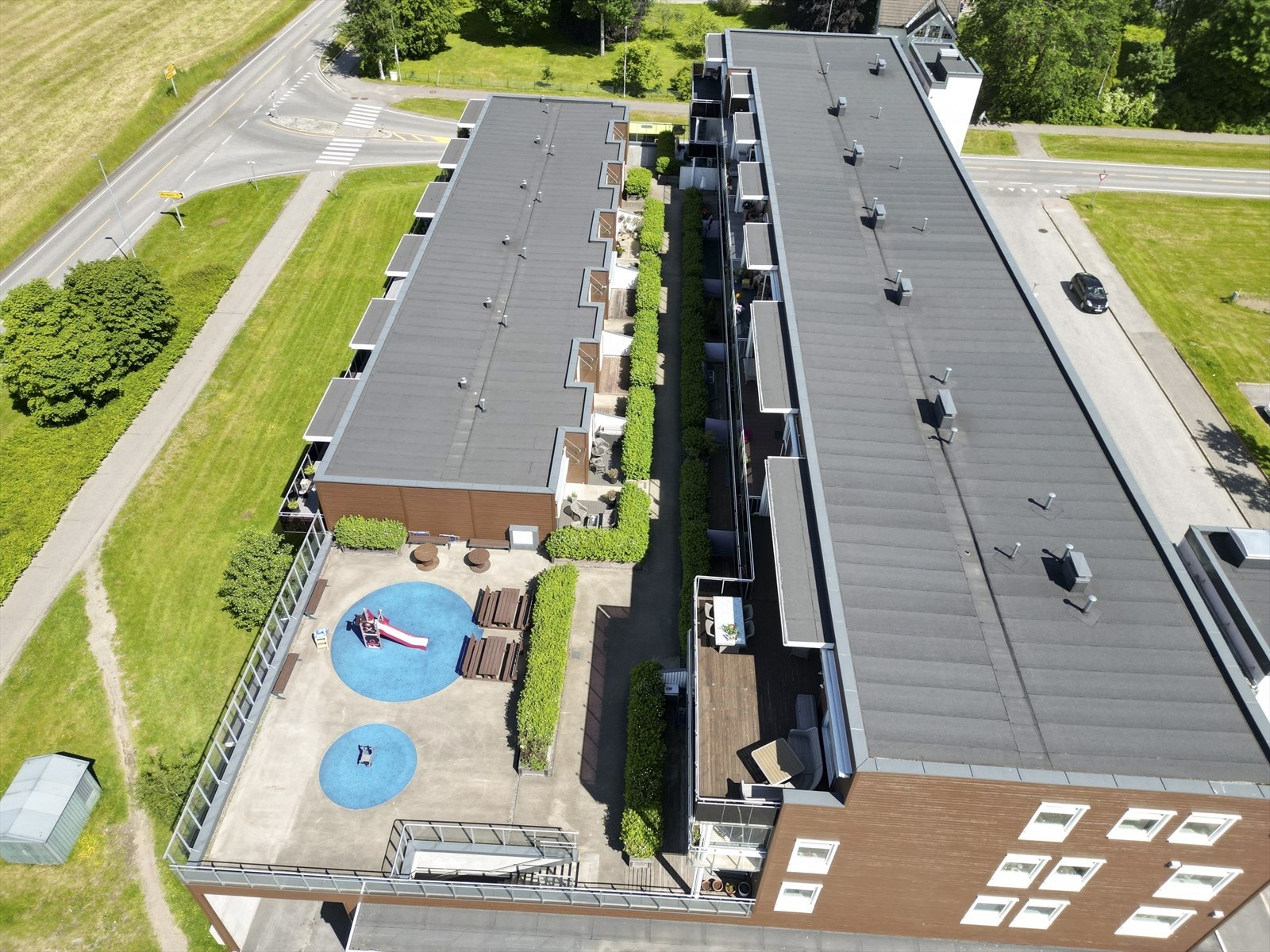 Leiligheten ligger i et moderne og attraktivt boligområde med gode fellesfasiliteter. Galleribilde