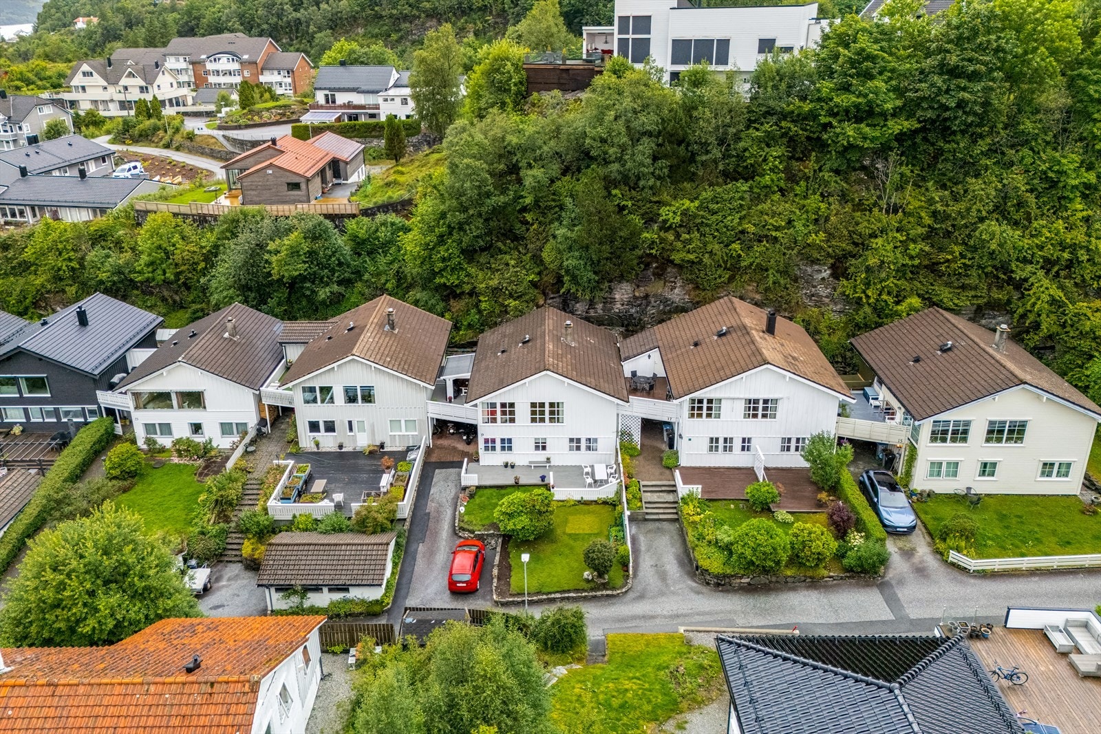 Oversikt over nabolaget. Galleribilde