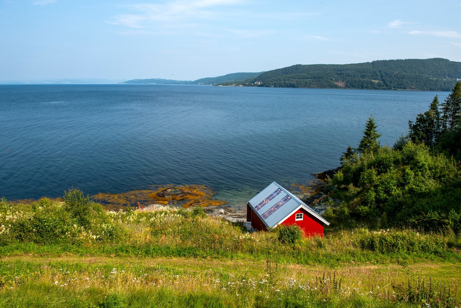 Utsikt til Ytterøya og Trondheimsfjorden Galleribilde