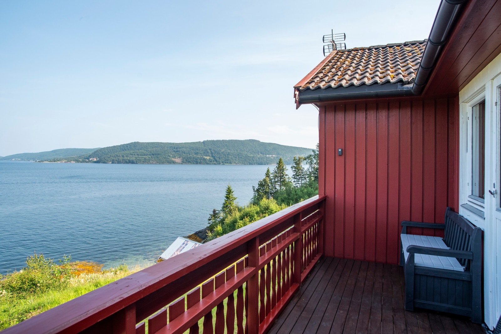 Veranda med utgang fra kjøkken Galleribilde