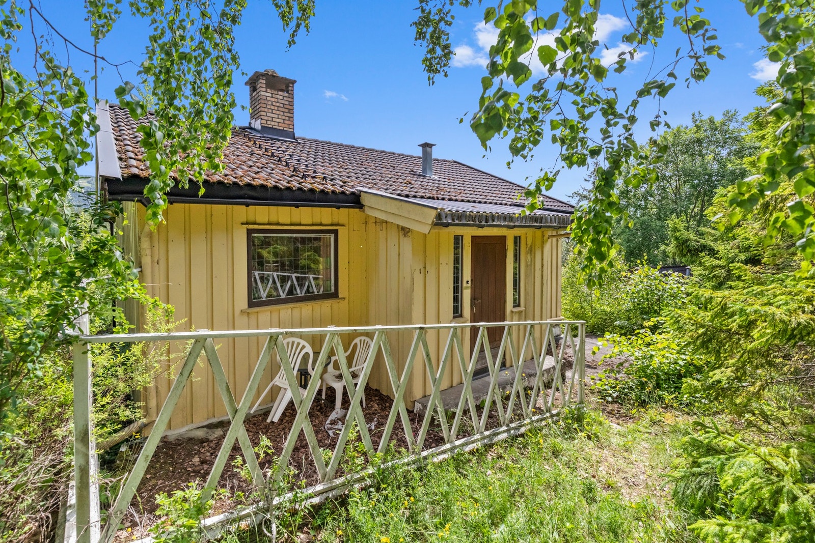 Inngangsparti Galleribilde