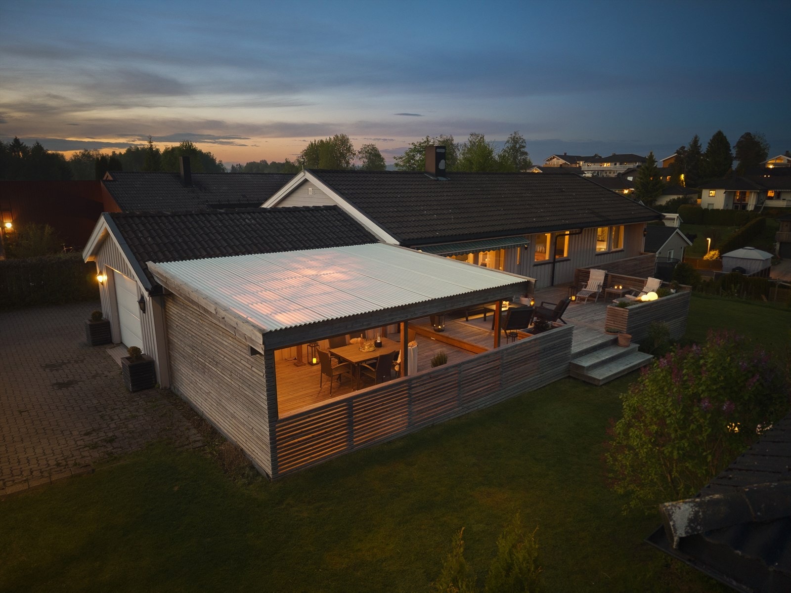 Dronefoto Galleribilde