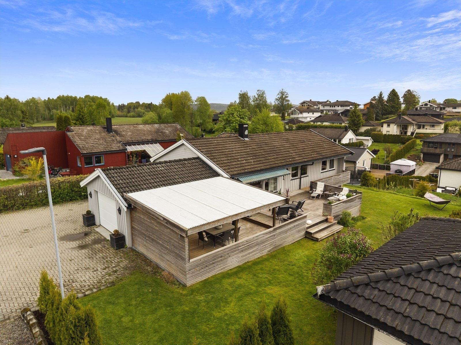 Dronefoto Galleribilde