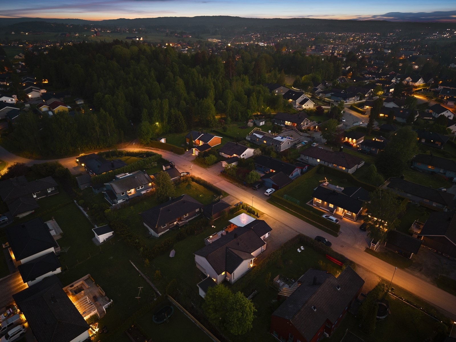 Dronefoto Galleribilde