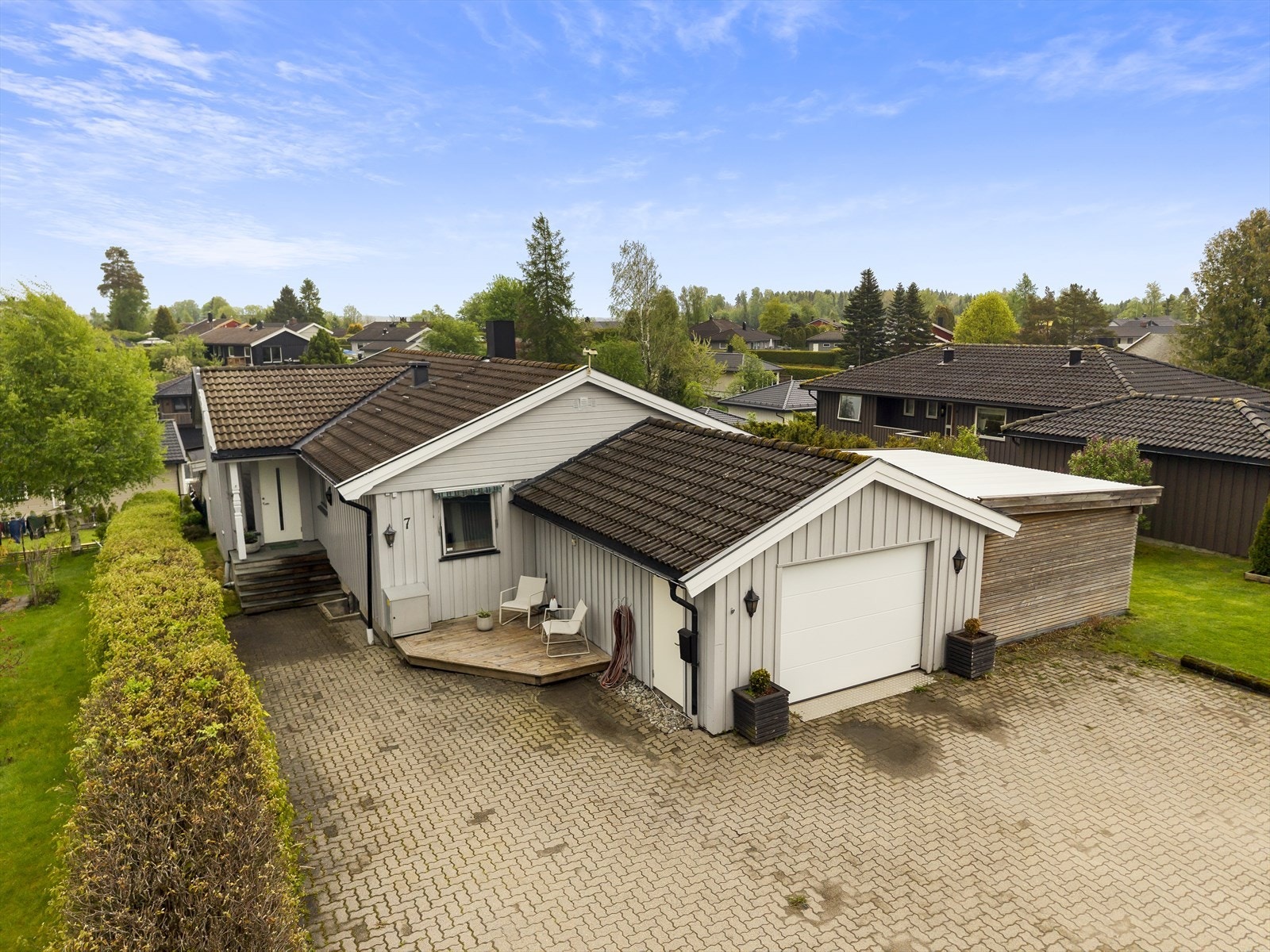 Dronefoto Galleribilde