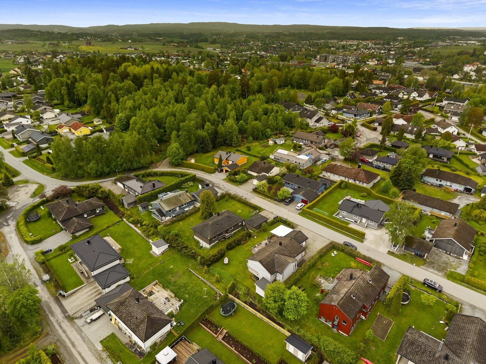 Dronefoto Galleribilde