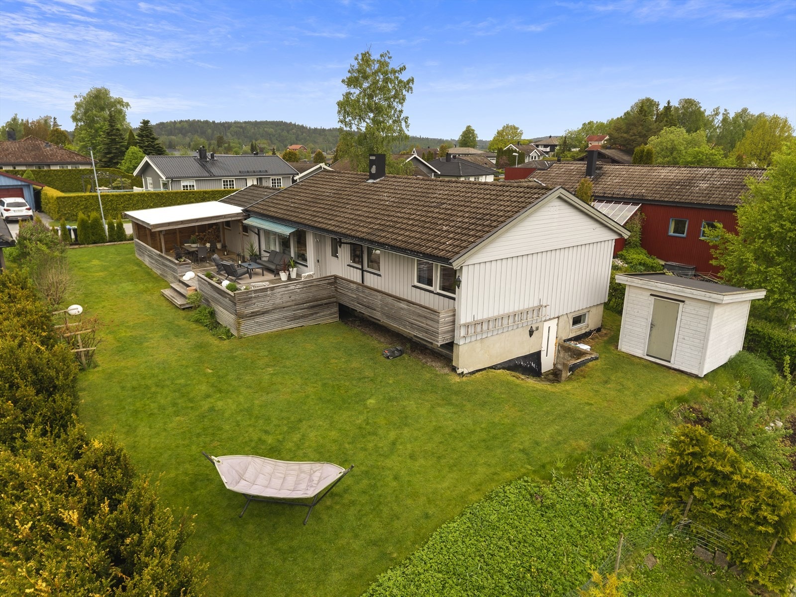 Dronefoto Galleribilde