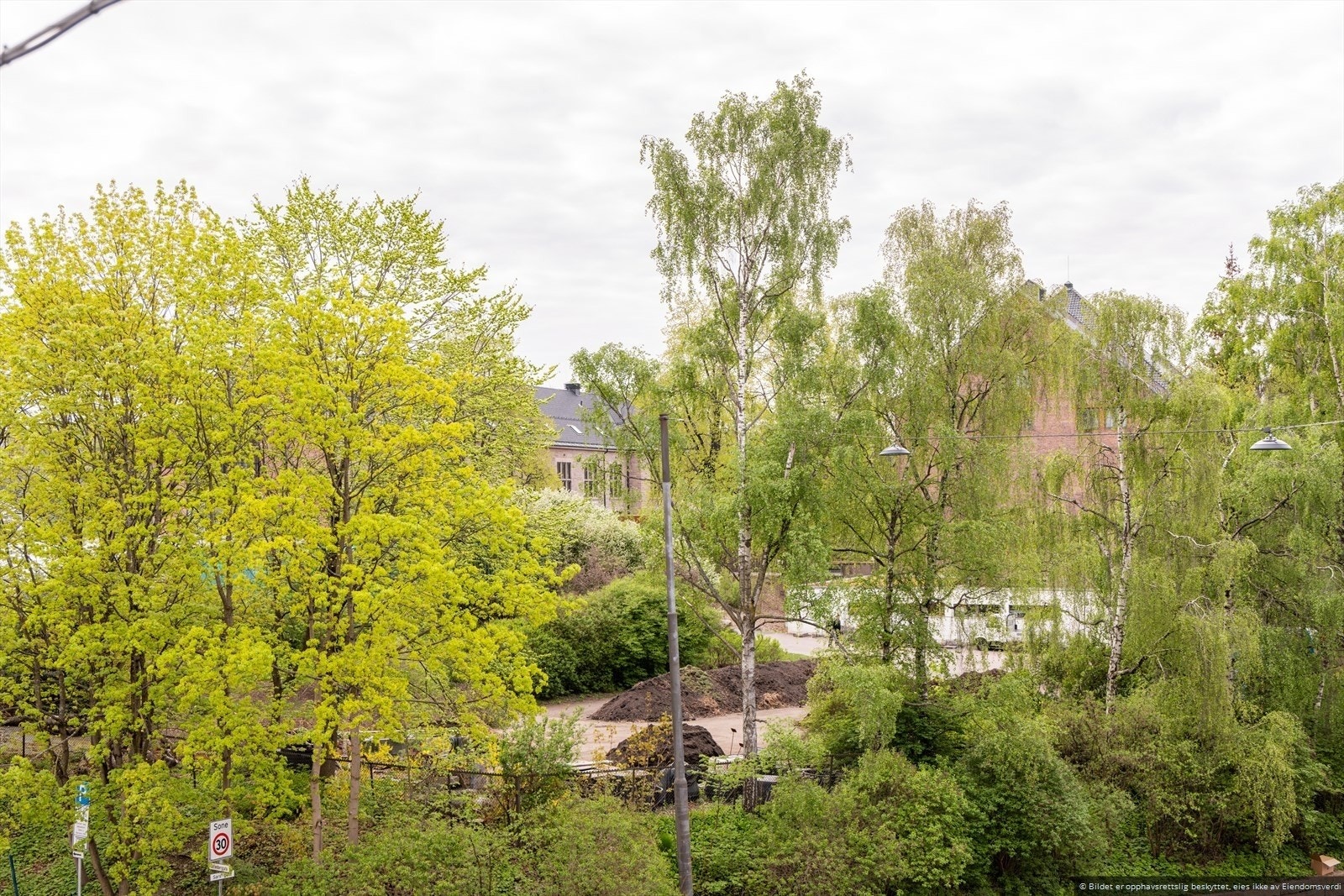 Utsikten fra balkongen. Galleribilde