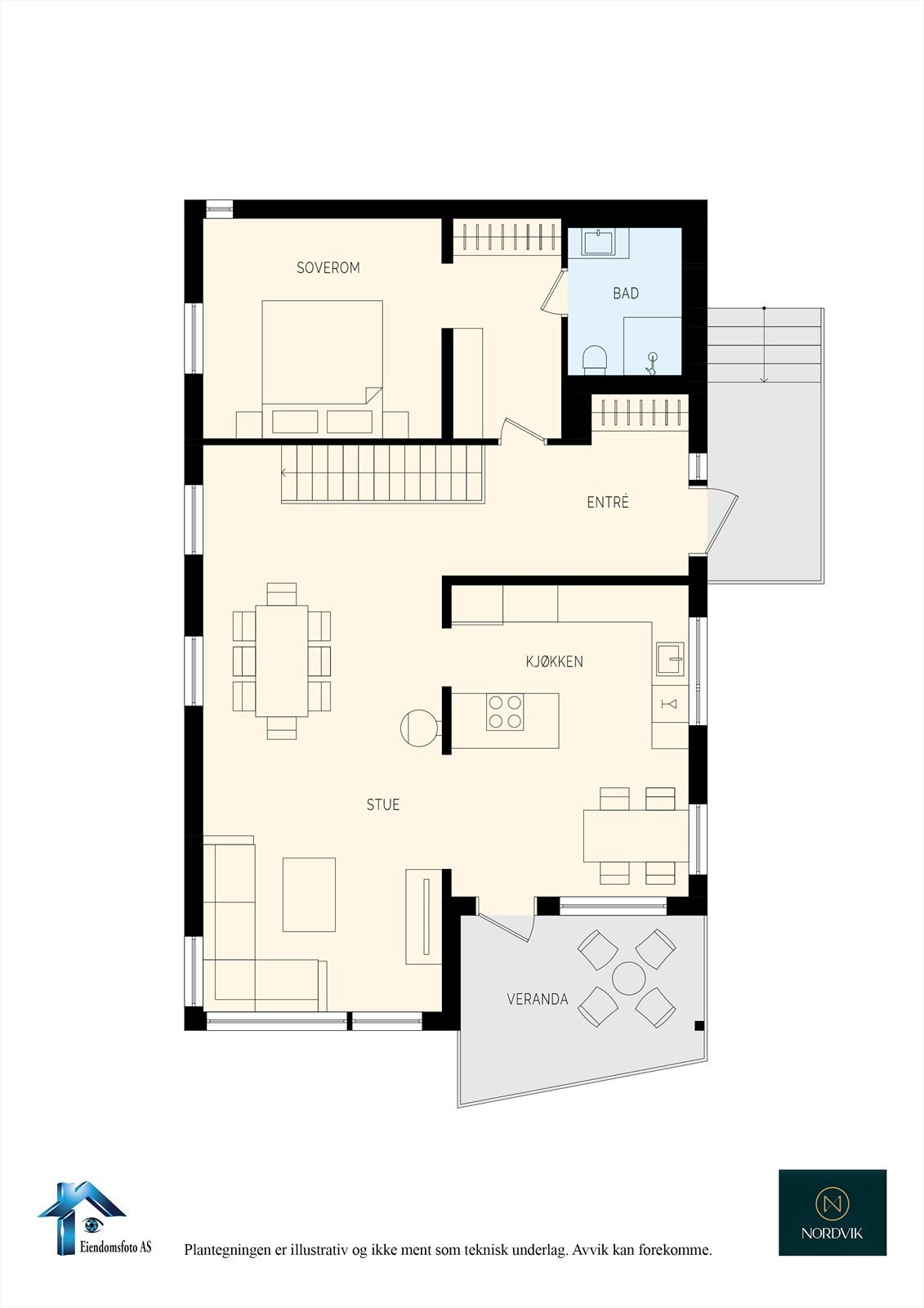 Planskisse 1. Etasje Galleribilde