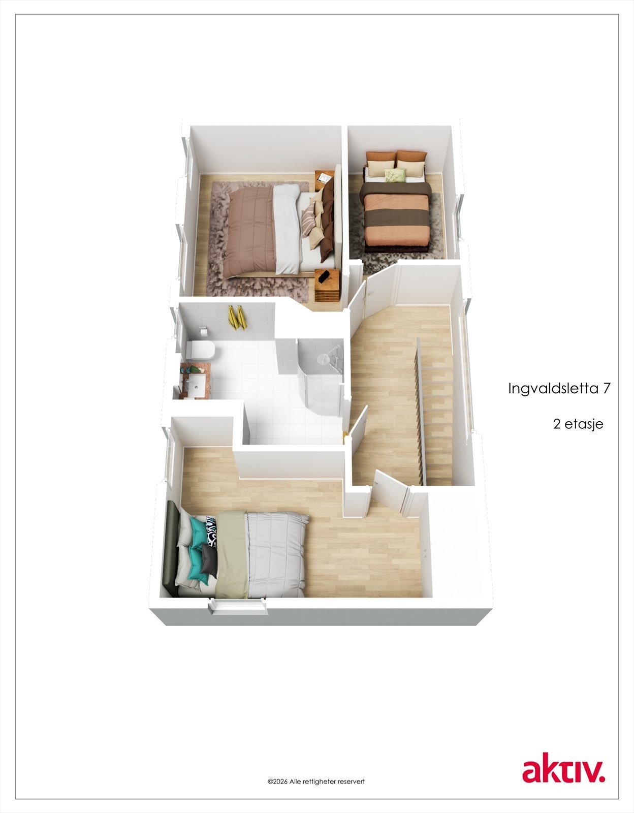 Planskisse 2. etasje Galleribilde