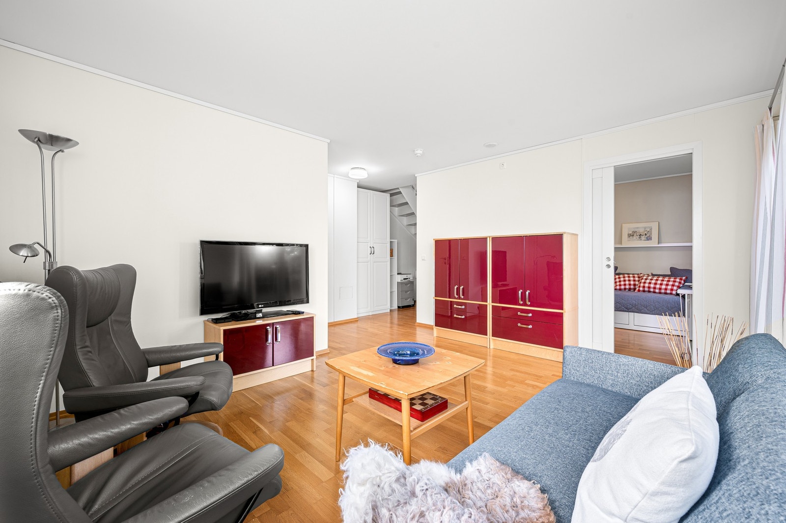 Stuen i sokkelen er på 15 m². Galleribilde