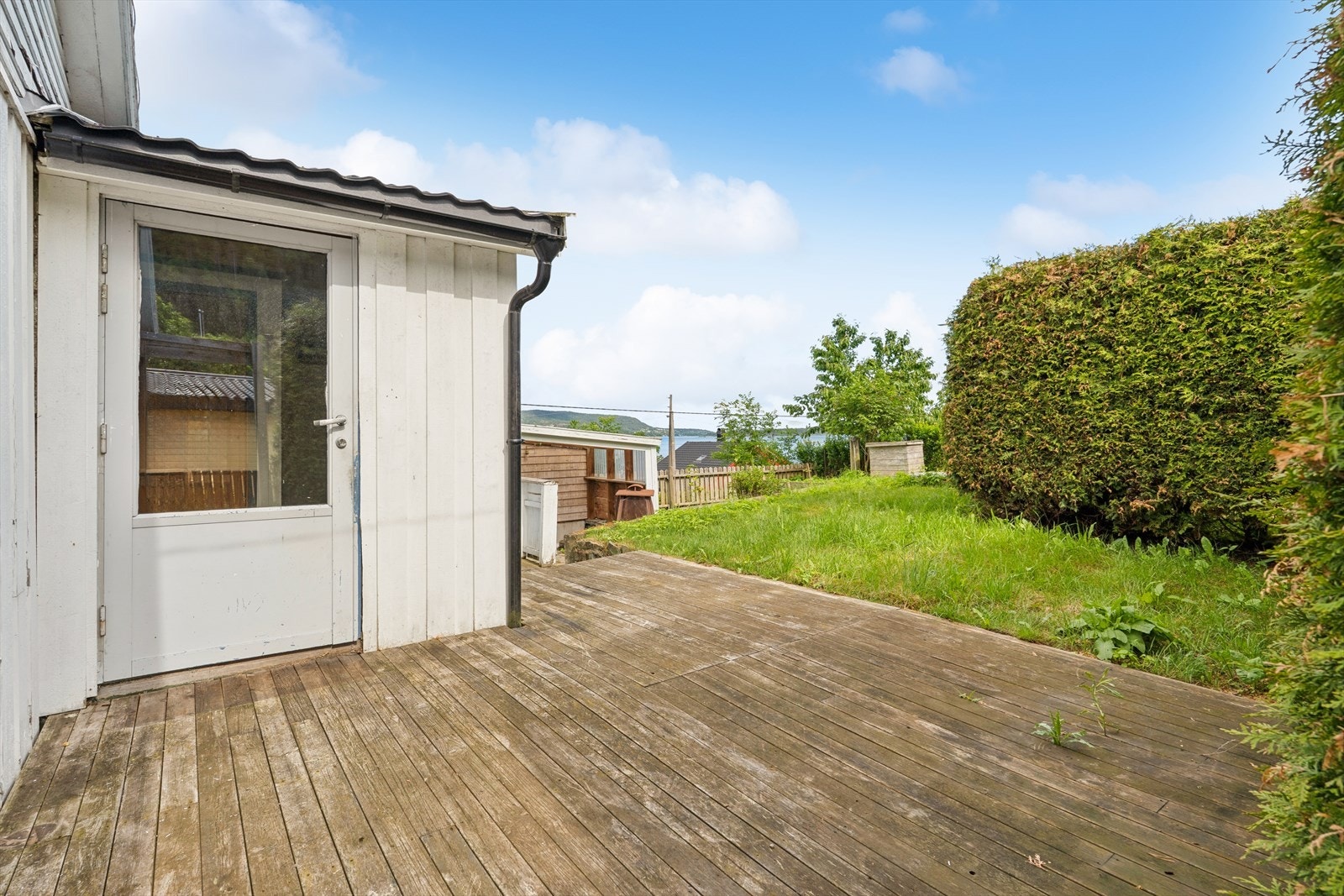 Eiendommen har 54 kvm med terrasse. Galleribilde