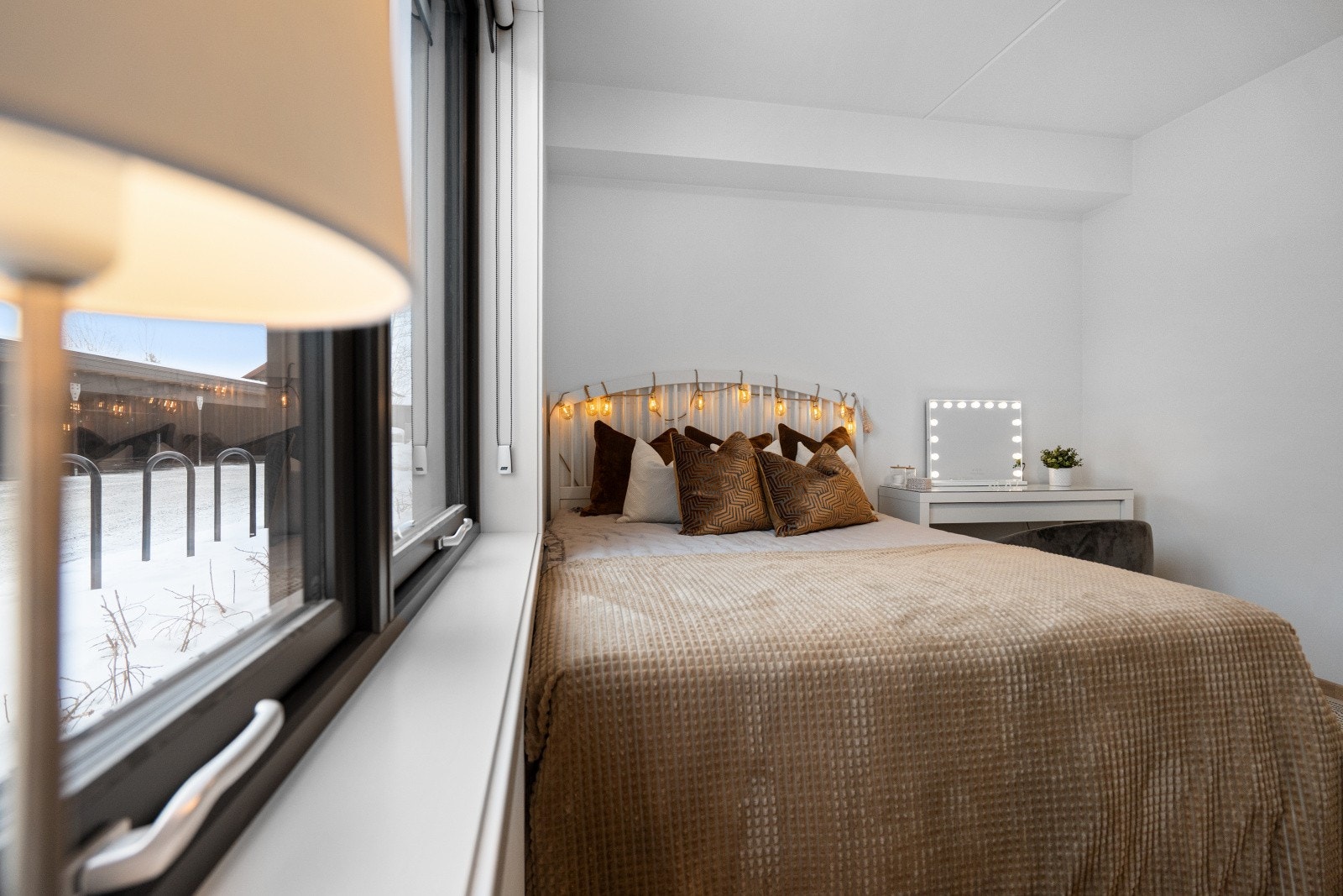Leiligheten har tre gode soverom med fine innredningsmuligheter. Galleribilde
