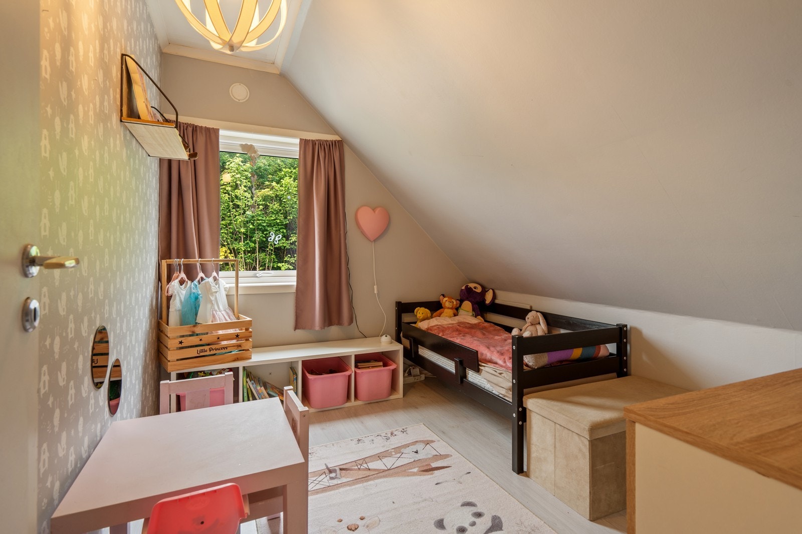 Soverom nummer 3 i loftsetasjen. Galleribilde
