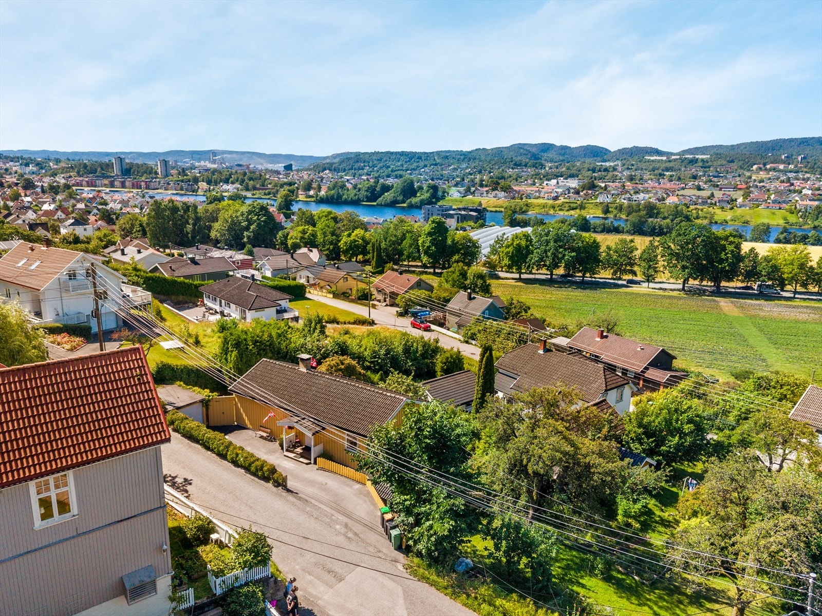 Fra eiendommen er det gangavstand til Osebakken og Porsgrunn sentrum. Galleribilde