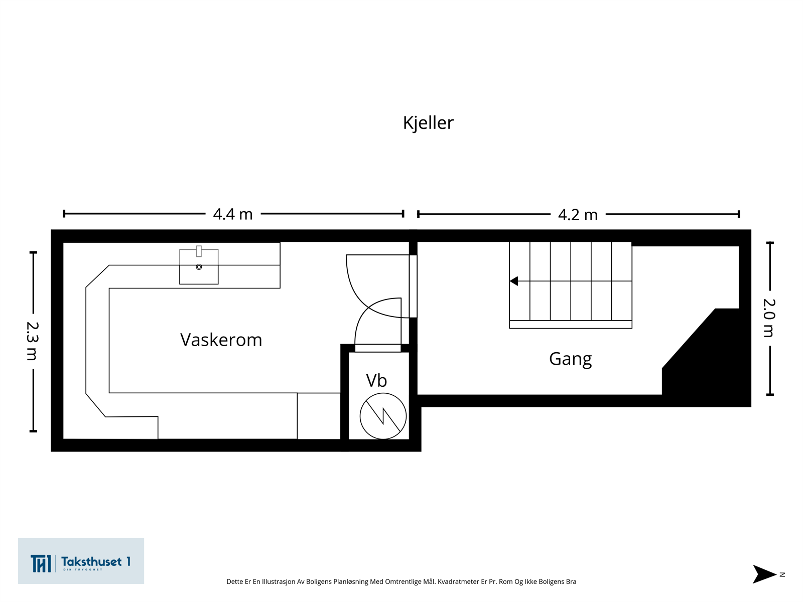 Plantegning - u. etg. Galleribilde