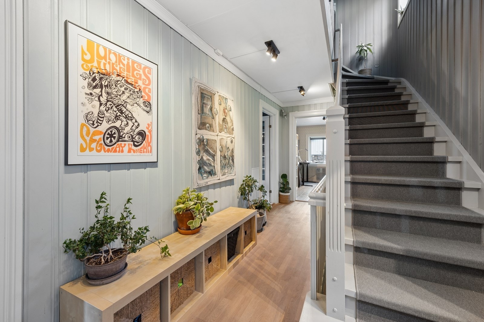 Vi beveger oss opp til boligens 2. etg. Galleribilde