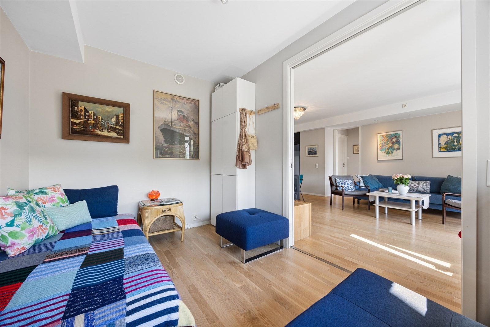 Balansert ventilasjon sørger for et sunt og godt inneklima i hele leiligheten. Galleribilde