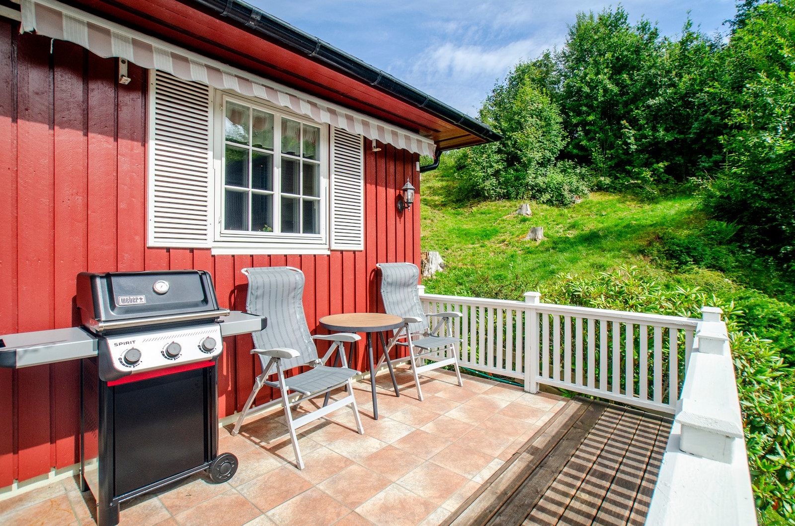 Flere uteplasser med gode solforhold. Galleribilde