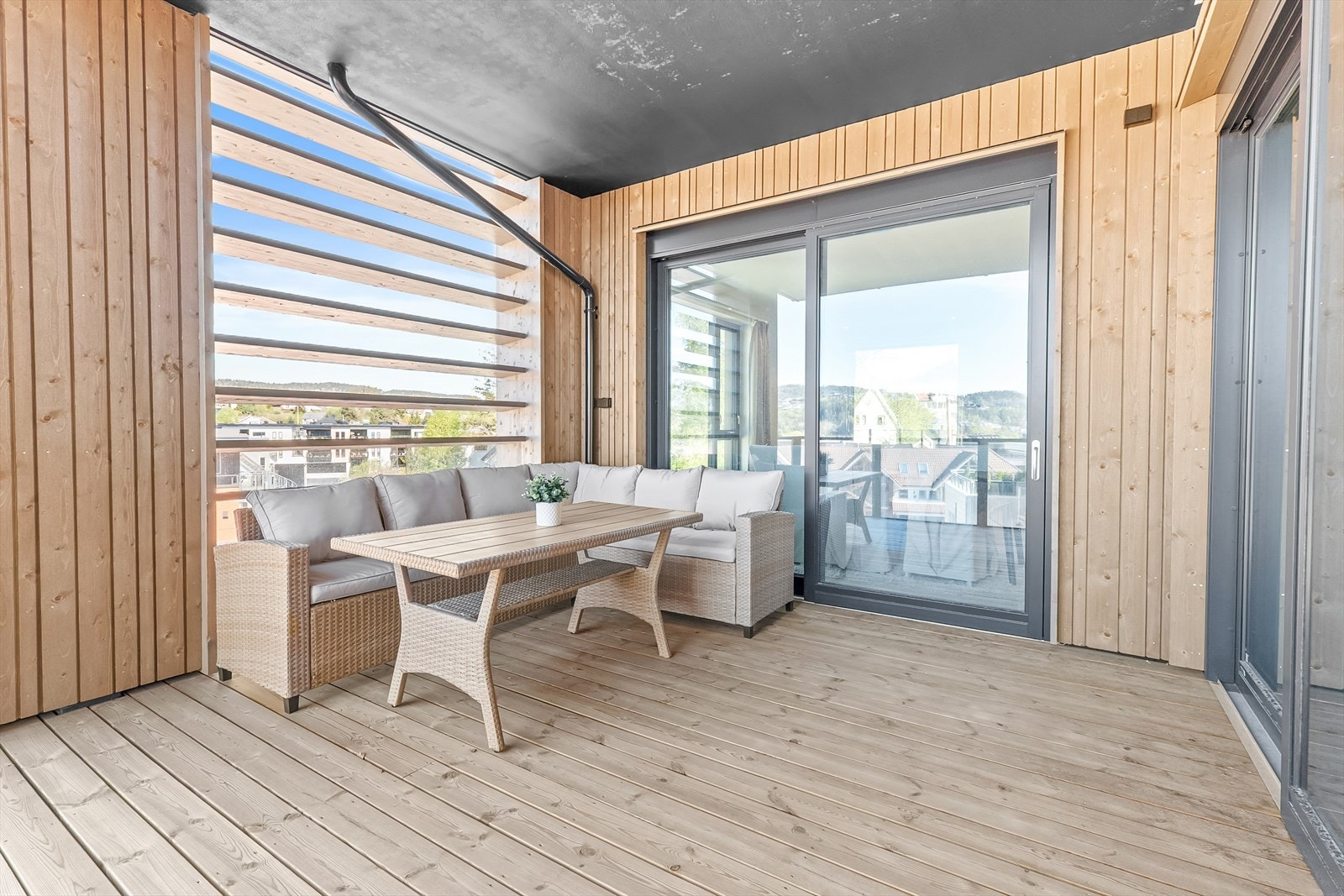 Skyvedør til stue. Galleribilde