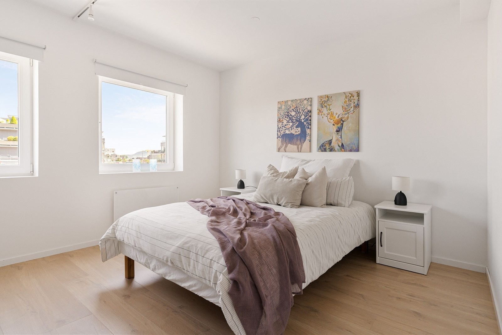 Leiligheten har to gode soverom, hvor hovedsoverommet er på ca. 13,5m². Galleribilde