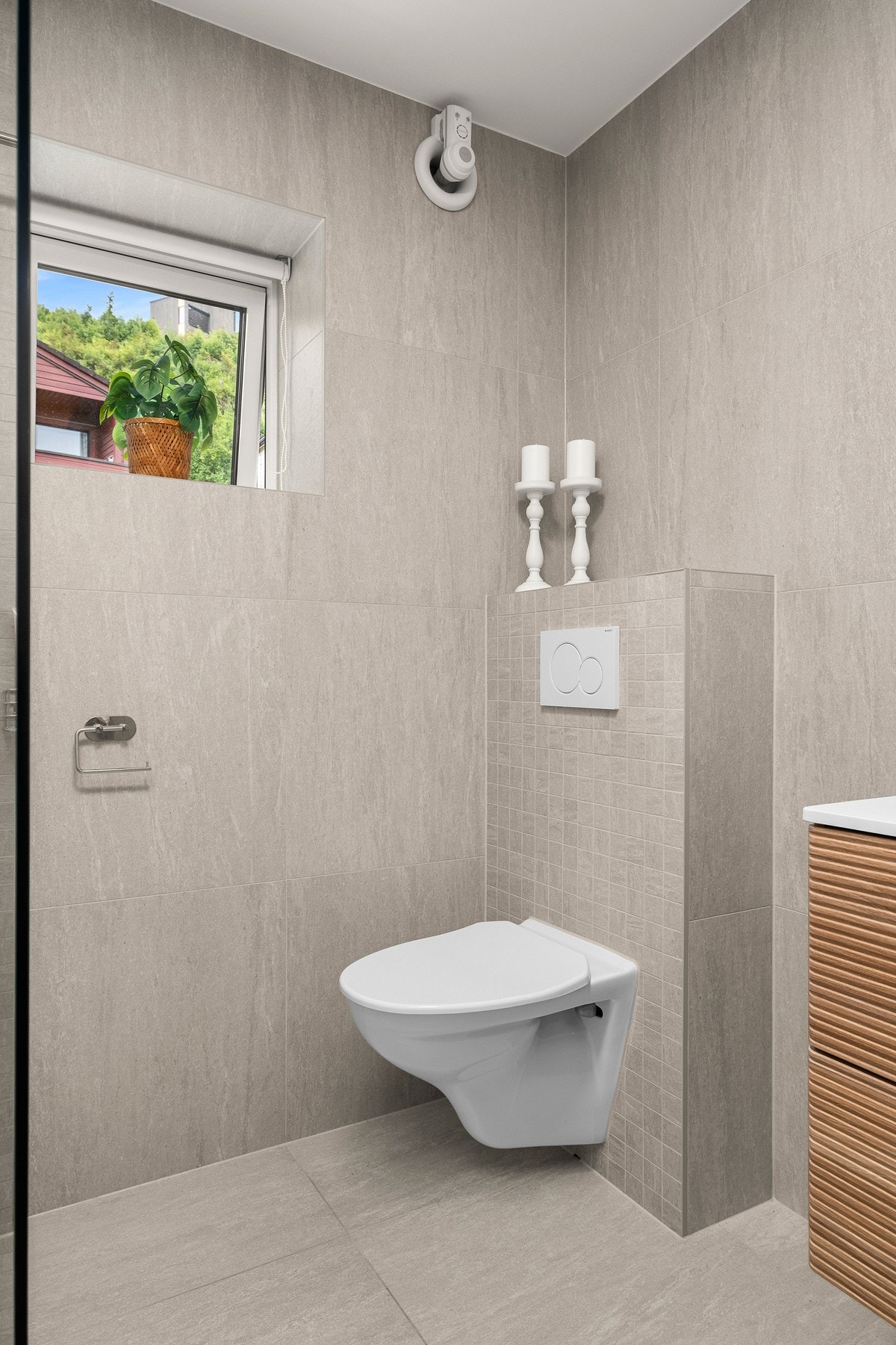 Badet ble pusset opp høsten 2024, og har fått TG1 fra takstmann. Galleribilde