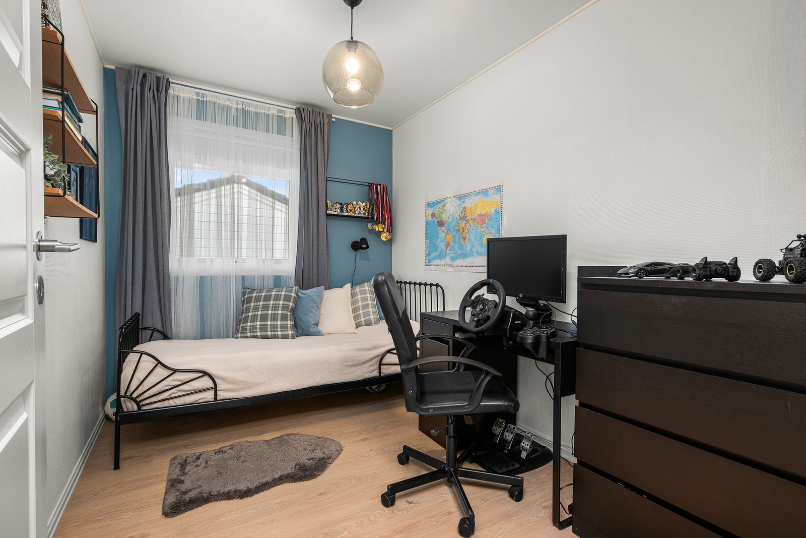 Soverom på 7,2 kvm. Galleribilde