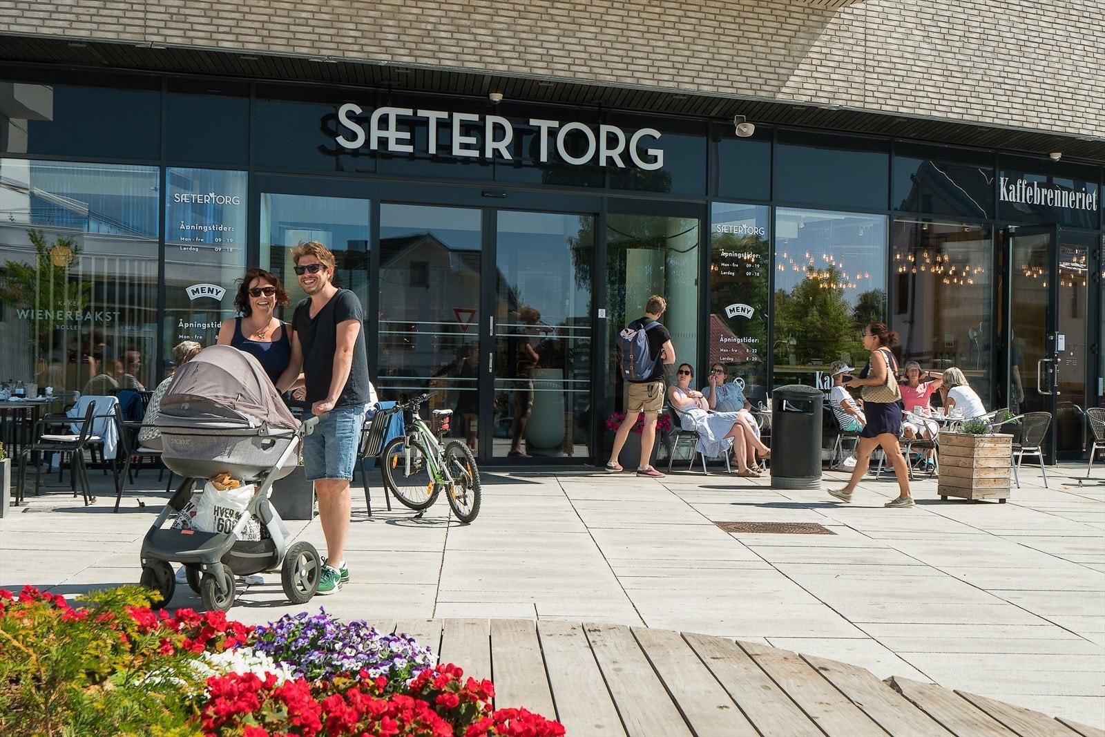 Sæter Torg Galleribilde