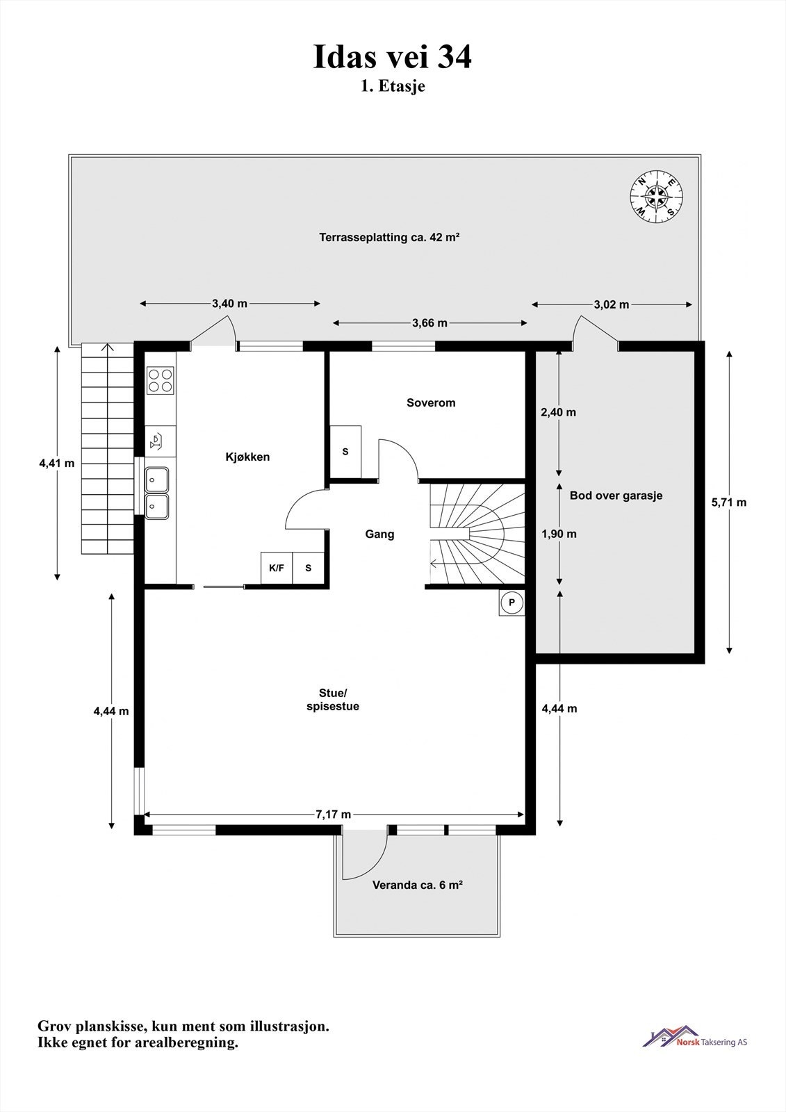 Plantegning - 2. etasje Galleribilde