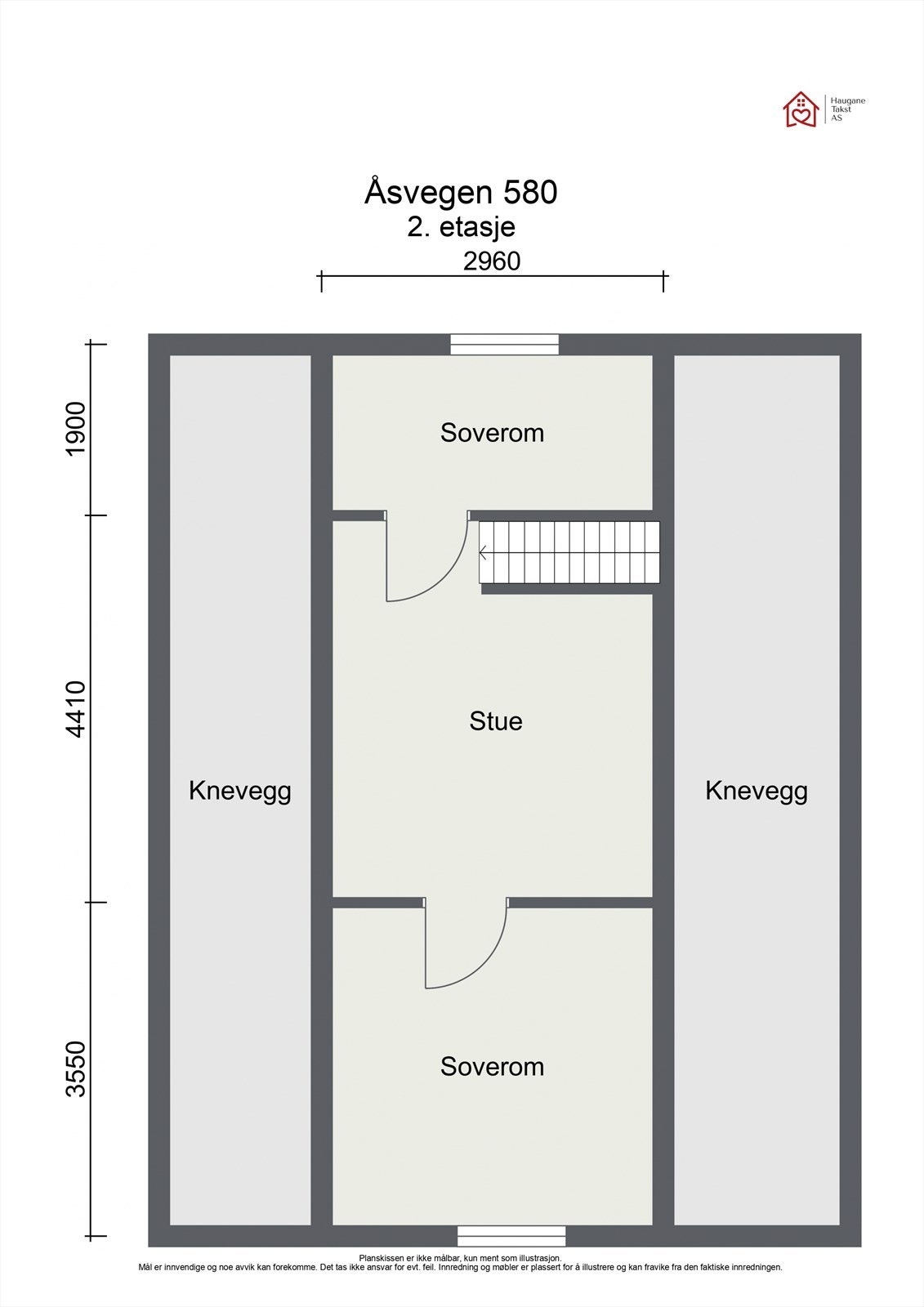 Plantegning 2. etasje Galleribilde