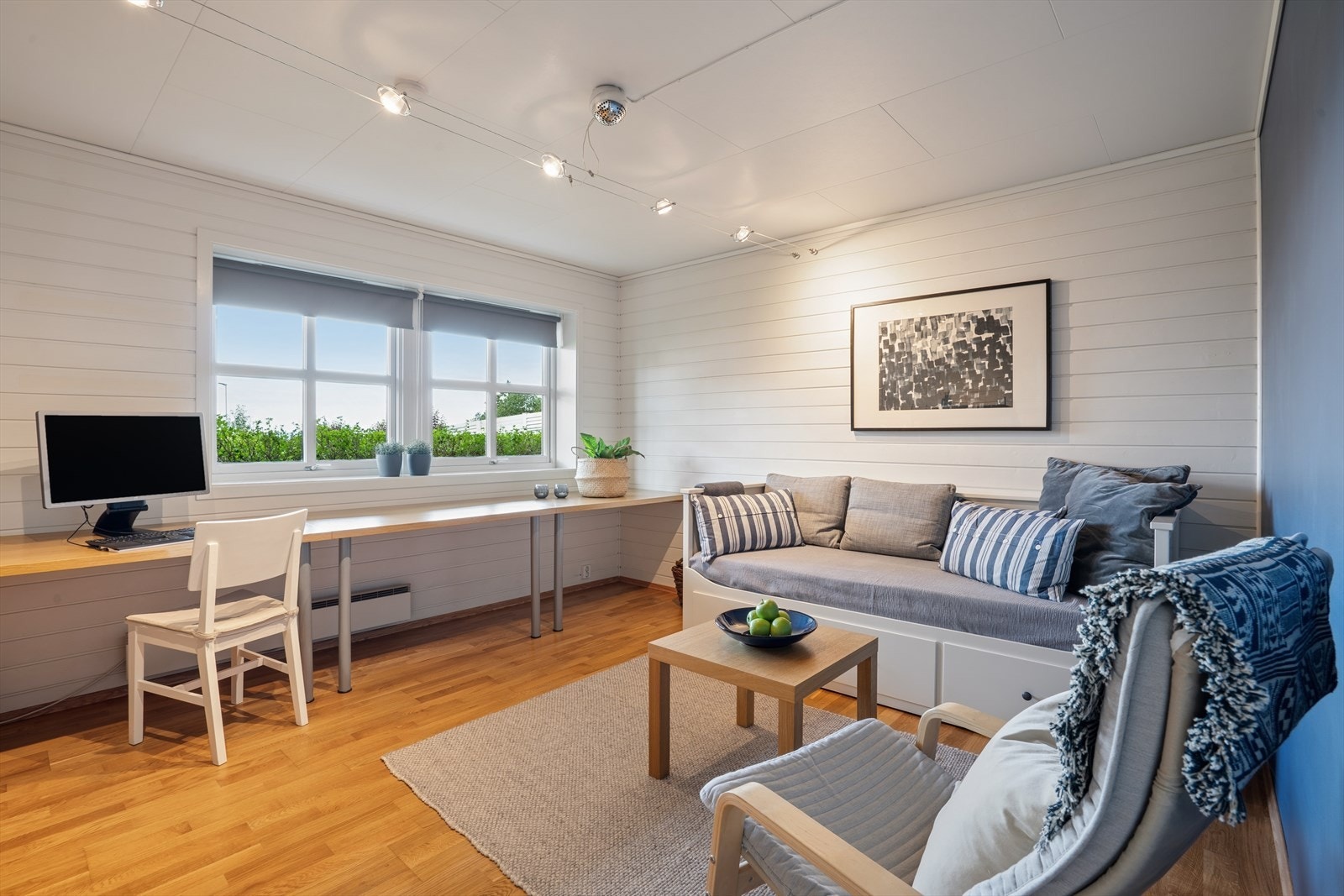 Soverom nr. 4 er i sokkel og er på hele 14,5m². Galleribilde