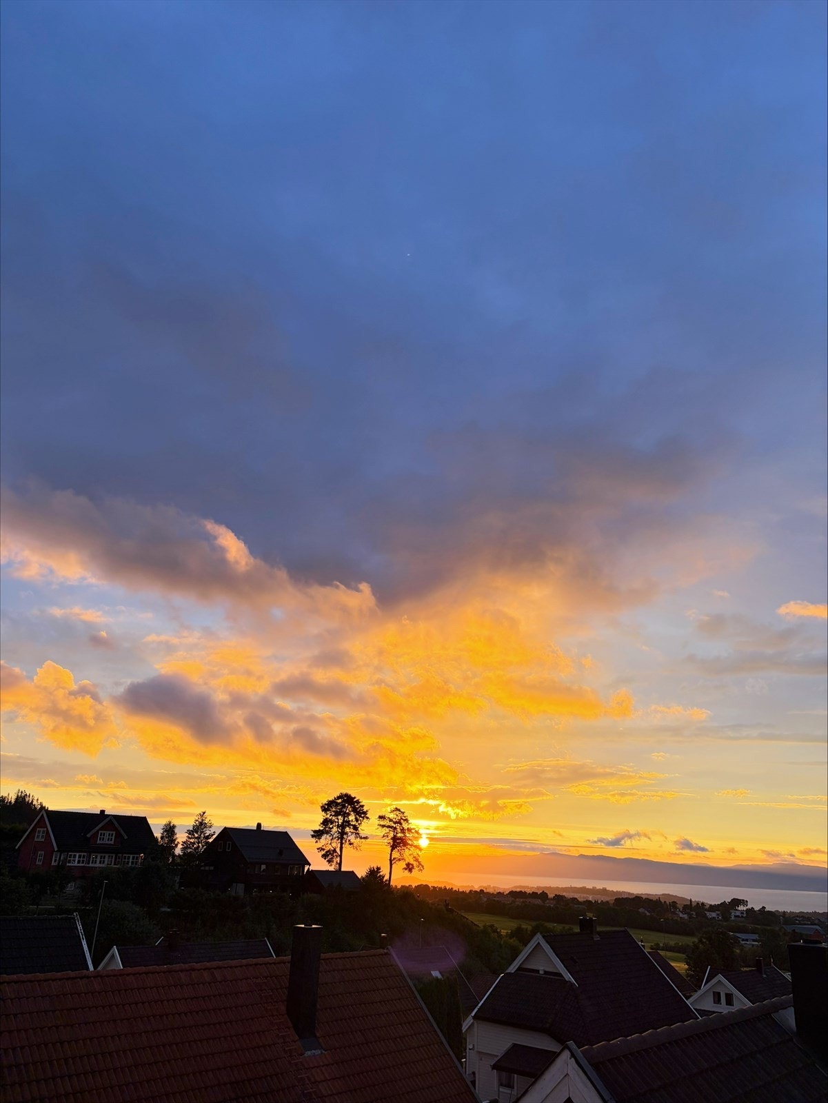 Stemningsbilde/solnedgang. Privat bilde av selger. Galleribilde