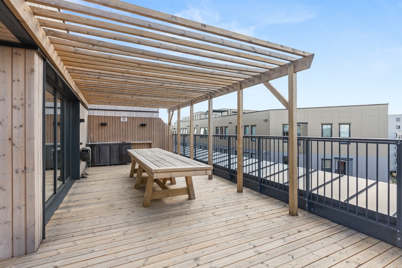 Felles takterrasse Galleribilde