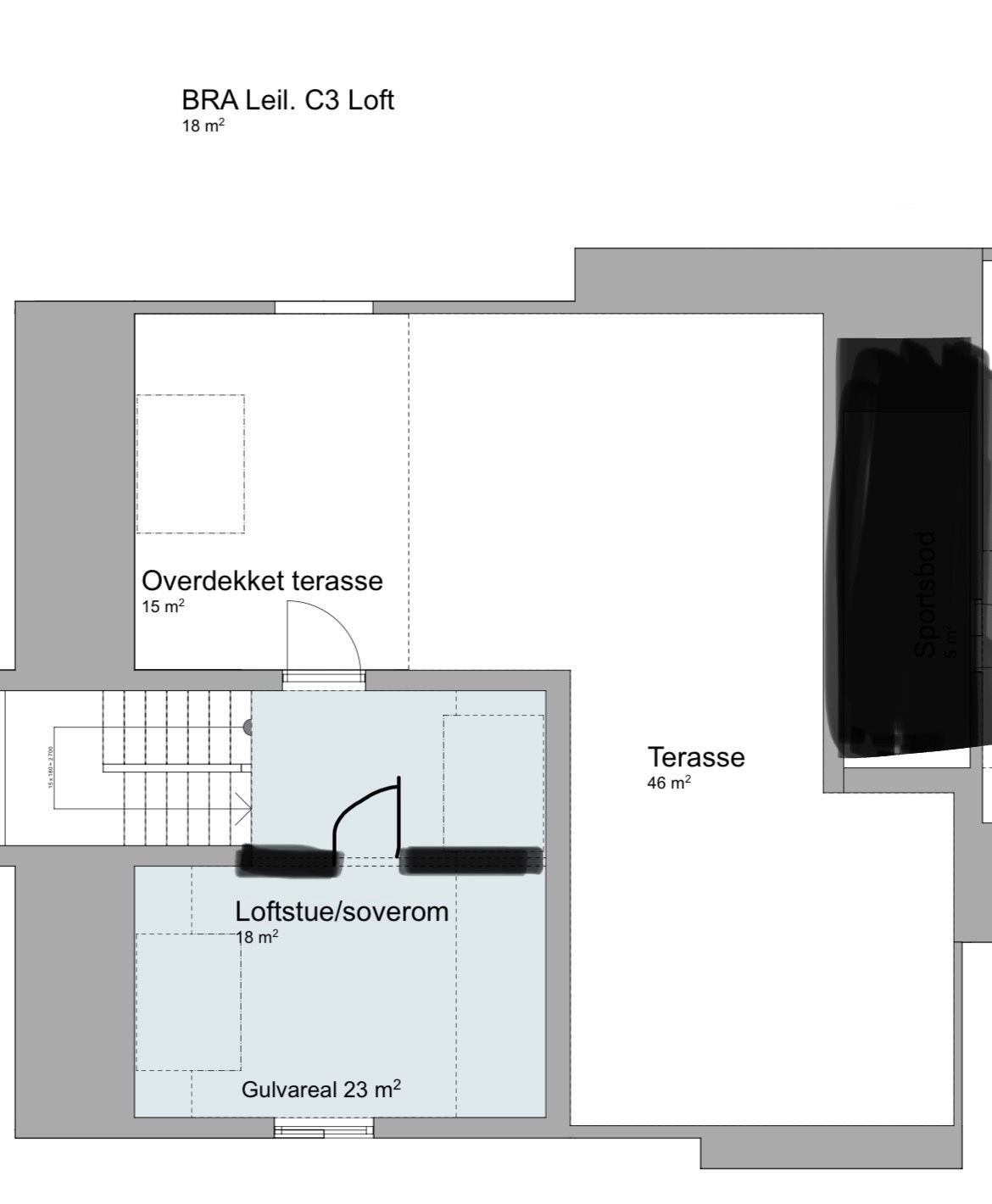 3 etasje Galleribilde
