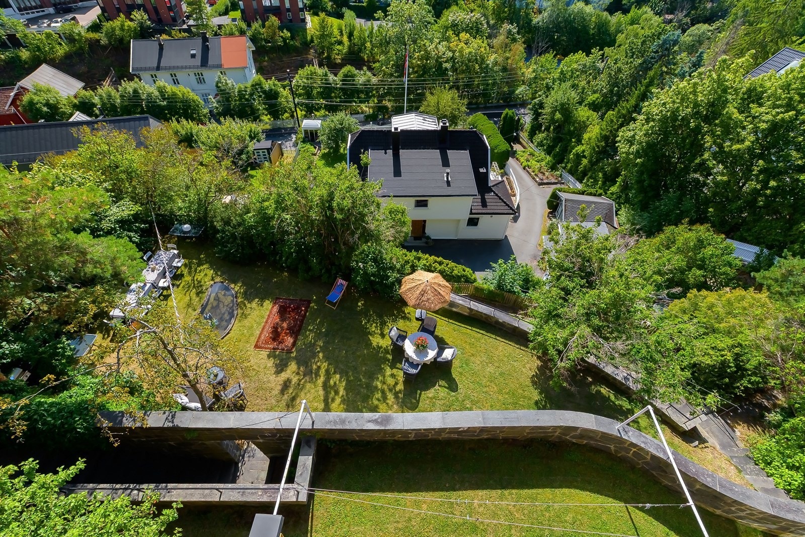 Eiendommen er en av Nordstrand/Ljans mest særegne eiendommer Galleribilde